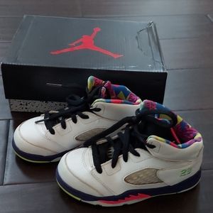 Jordan Retro 5 toddler high top  sneakers 3